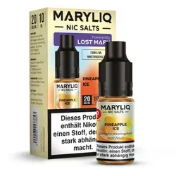 Maryliq Pineapple Ice NicSalt Liquid 10ml / 20mg
