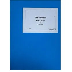 Holz solo für Klarinette, Fachbücher von Enno Poppe
