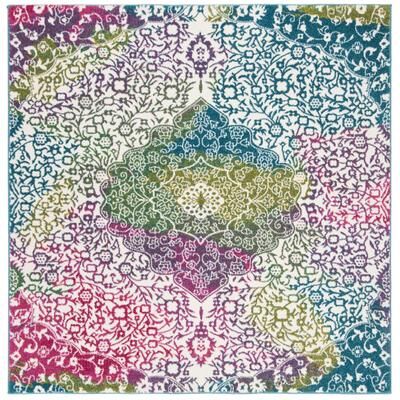 SAFAVIEH Watercolor Agafia Medallion Rug