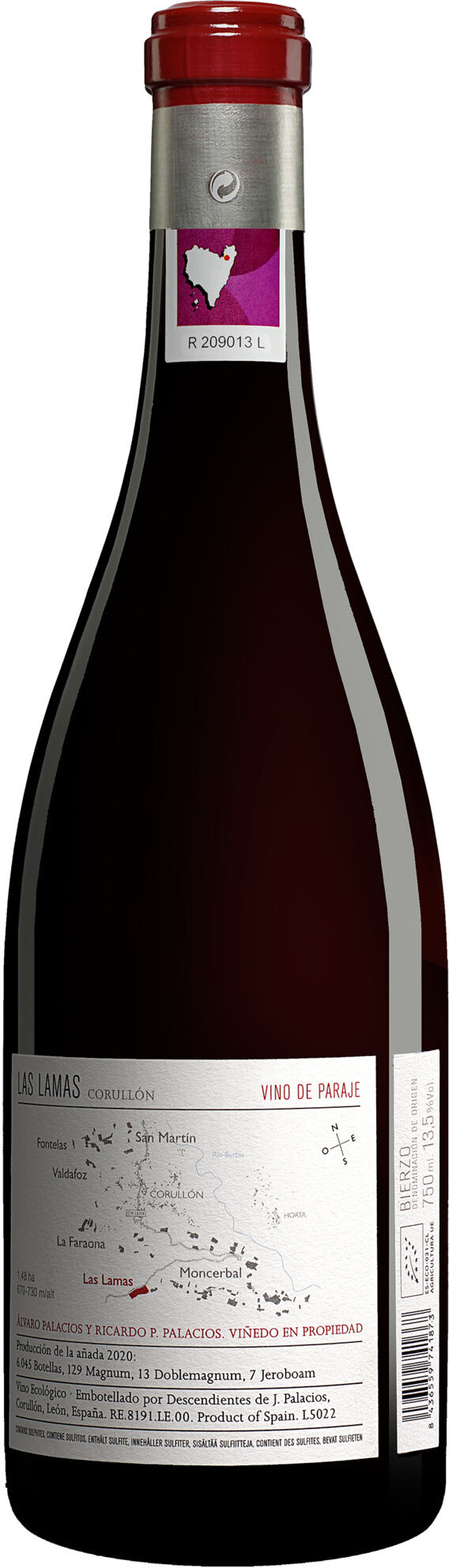 Descendientes de J. Palacios Palacios Bierzo »Las Lamas« 2022 13.5% Vol. Rotwein Trocken aus Spanien