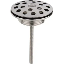 Siebventil 1 1/4'', Drm: 60mm Siebplatte Edelstahl, gelocht