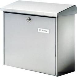 Burg Wächter 4190 COMFORT 3913 NI Briefkasten Edelstahl Silber Schlüsselschloss