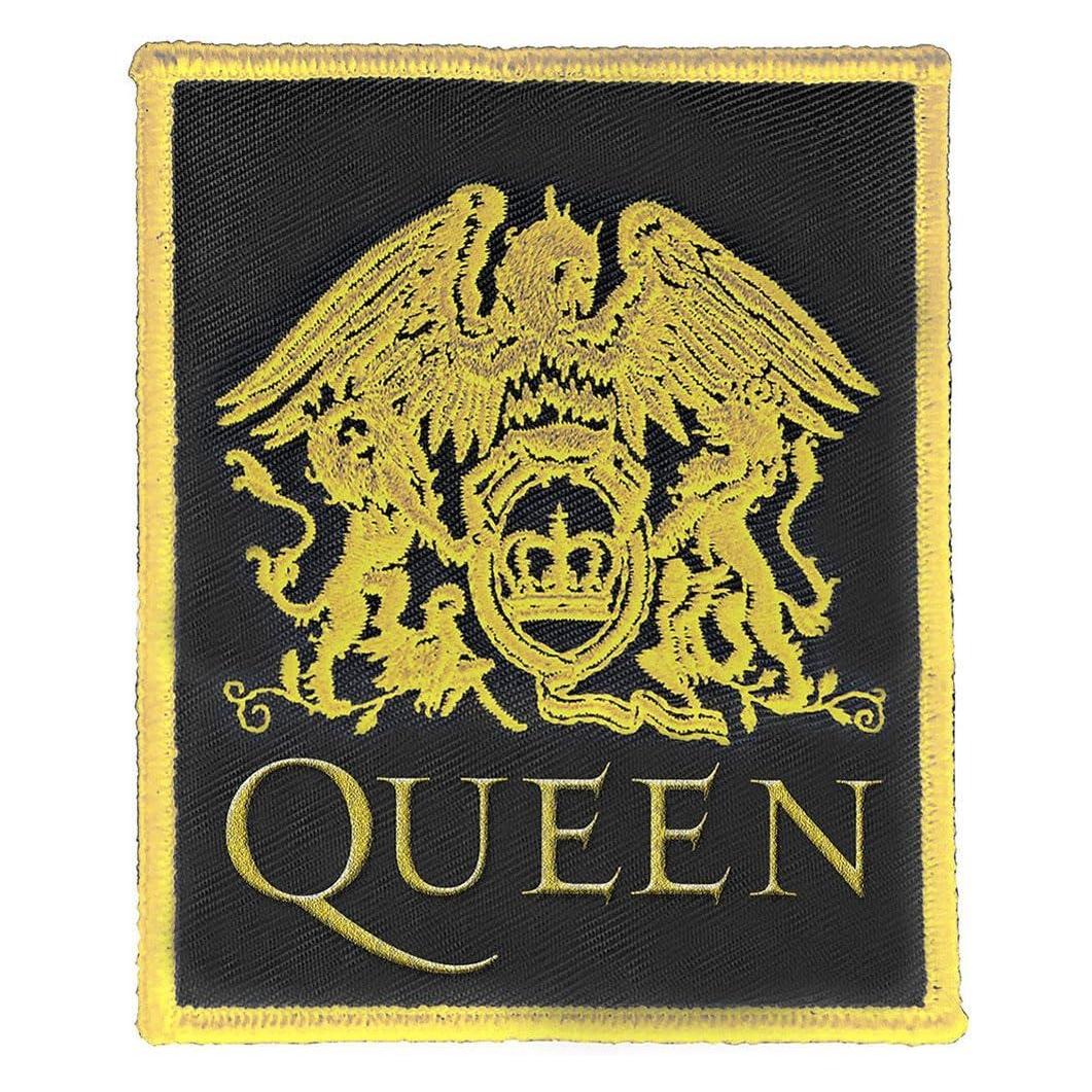 Rock Off Queen Patch Classic Crest Black (1 Stk.) (40700380)