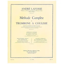 Méthode complète vol.3 pour trombone, Fachbücher von André Lafosse