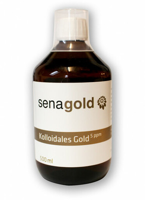 Senagold Naturheilmittel GmbH KOLLOIDALES GOLD 5 ppm flüssig 500 ml 16364170