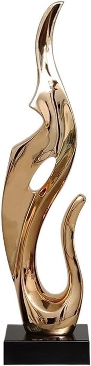 Abstracte Sculptuur Decoratief Ornament Multicolor Hoogte: 81 cm