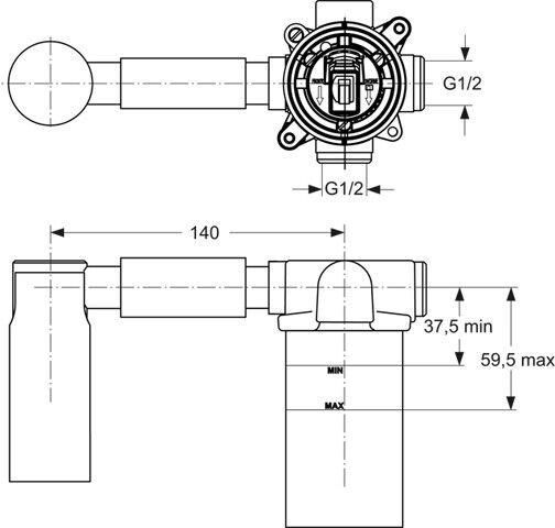 Ideal Standard Bausatz 1 A4265NU