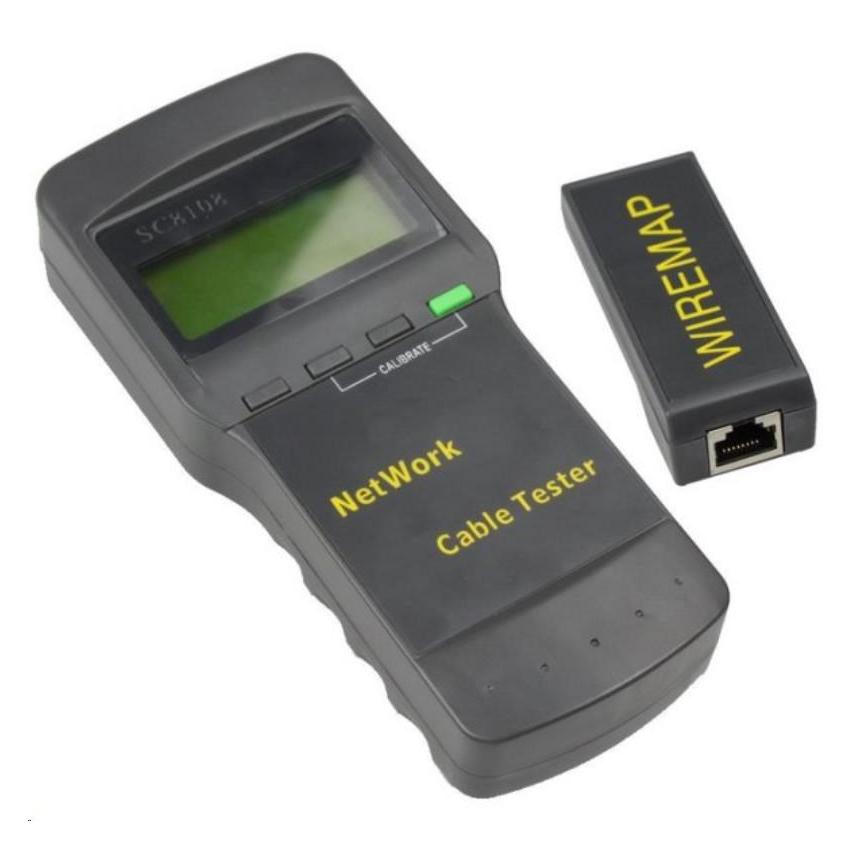 PremiumCord Universeller Kabeltester mit LCD (Kabeltester) (8592220008789)