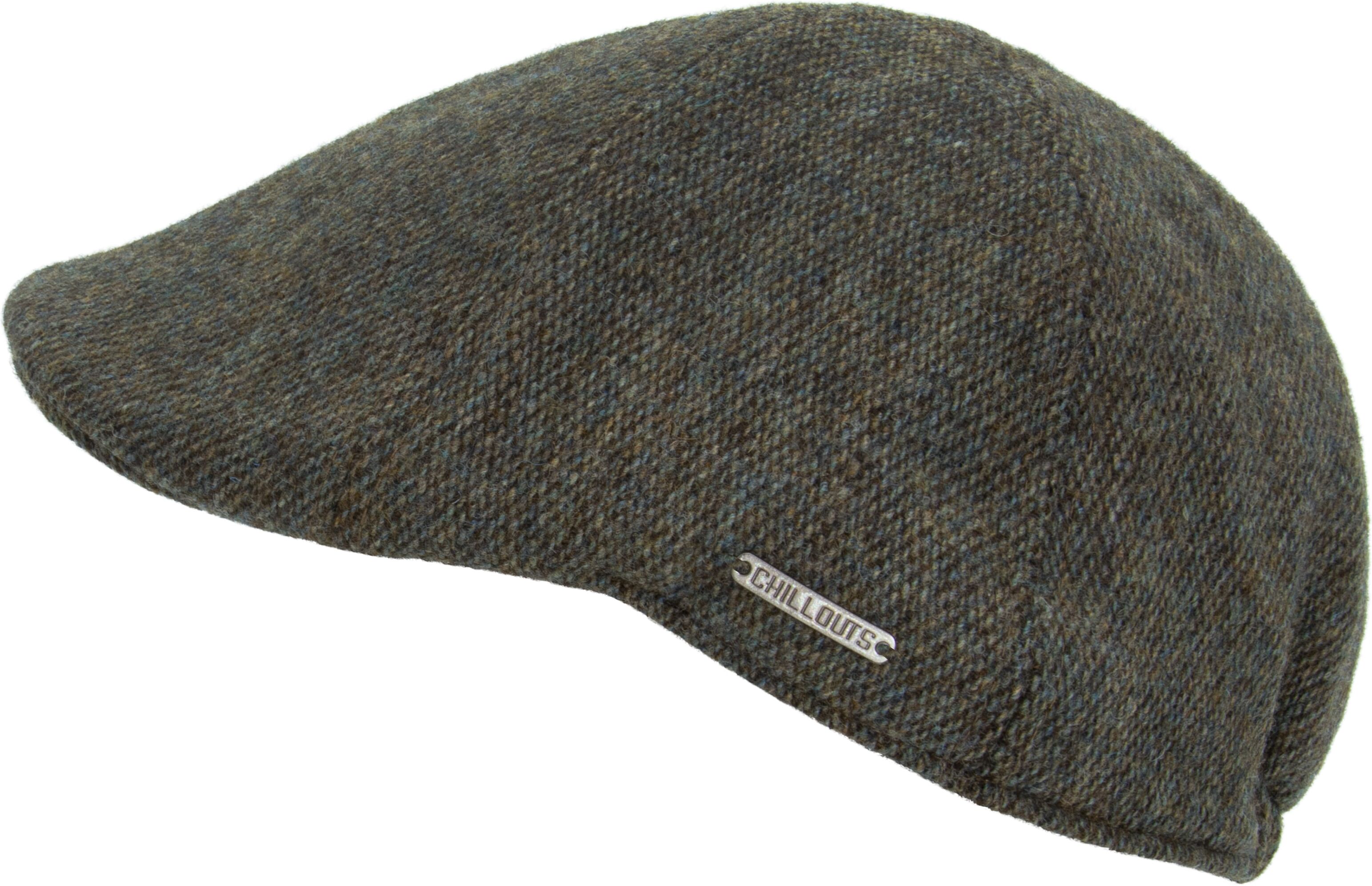 Schiebermütze CHILLOUTS "Henning Hat", Herren, Gr. L (58/61), grau, Obermaterial: 100% Wolle, unifarben, Mützen Schiebermütze, aus wärmender Wolle, in zwei Grössen für eine optimale Passform grau L (58/61)