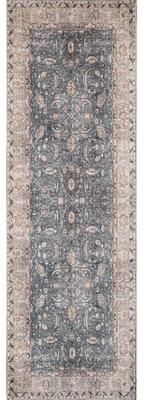 Domani Grove Machine Washable Traditional At Midnight Persian Area Rug