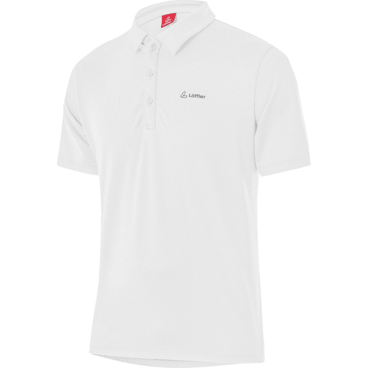 Löffler Men Poloshirt Tencel(tm) CF white (100) 58 24719-100-58