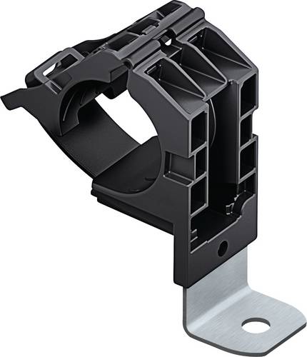 HellermannTyton RCC90SM6-PA66HIRHSUV/ST Befestigungselement schraubbar 151-01659 Bündel-Ø-Bereich 19.40 bis 36 mm schlagzäh, hitzestabilisiert, UV