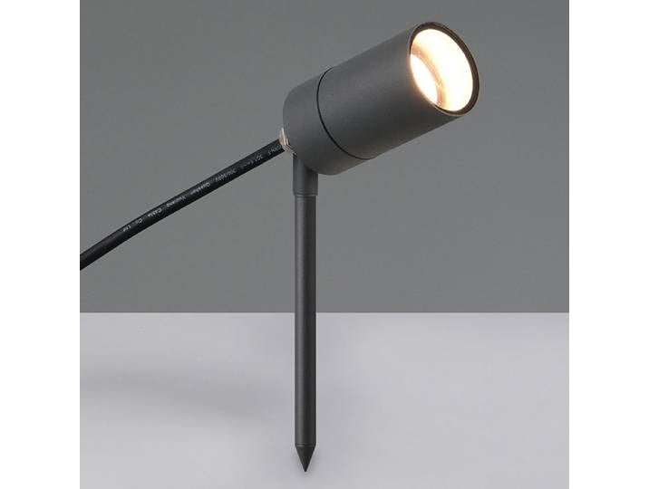 Borne lumineuse Purus Ø 5cm Noir