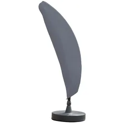 Schutzhülle für Schirm ca. 75x256 cm Grau