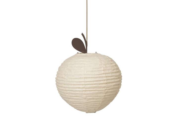 Apple Schirm Natural - Ferm Living - Wohnzimmer - Papier / Karton