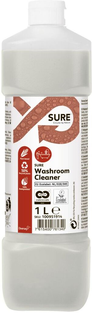 SURE Rengöringsmedel Washroom 1L