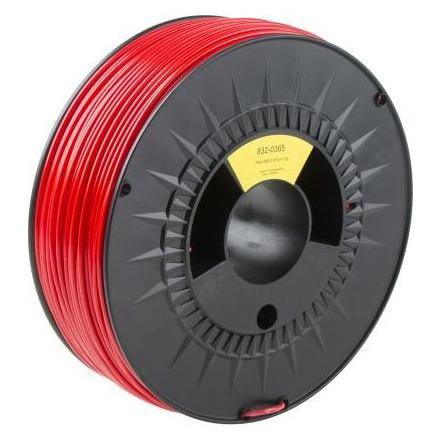 RS PRO RS Red ABS 2.85mm Filament 1kg (ABS, 1000 g, 2.85 mm) (8320365)