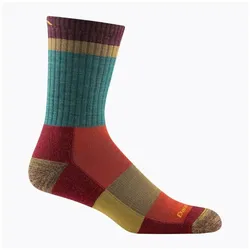 Darn Tough, Unisex, Sportsocken, Heady Stripe Micro Crew Lightweight w. Cushion (41 - 45), Mehrfarbig