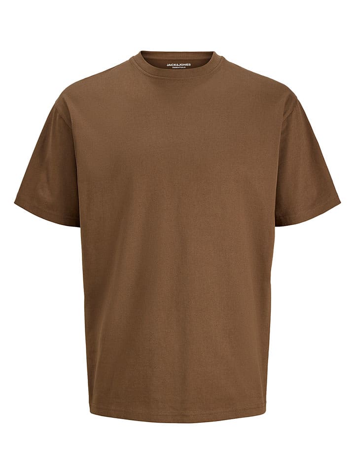Jack & Jones Shirt "Organic" in Hellbraun - L