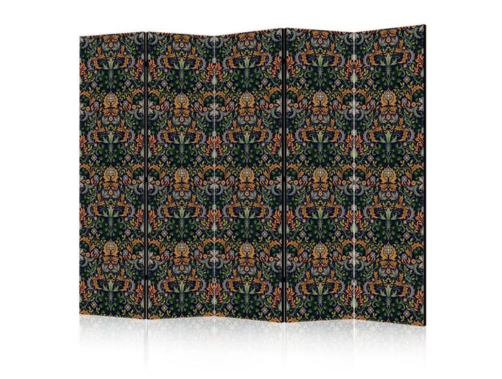 Muralo Paravent 5-tlg 225x172 cm Viktorianischen Stil, Mehrfarbig, Holz, Orientalisch, Rechteckig, 225x172x3 cm, Wohnzimmer, Raumteiler, Paravents