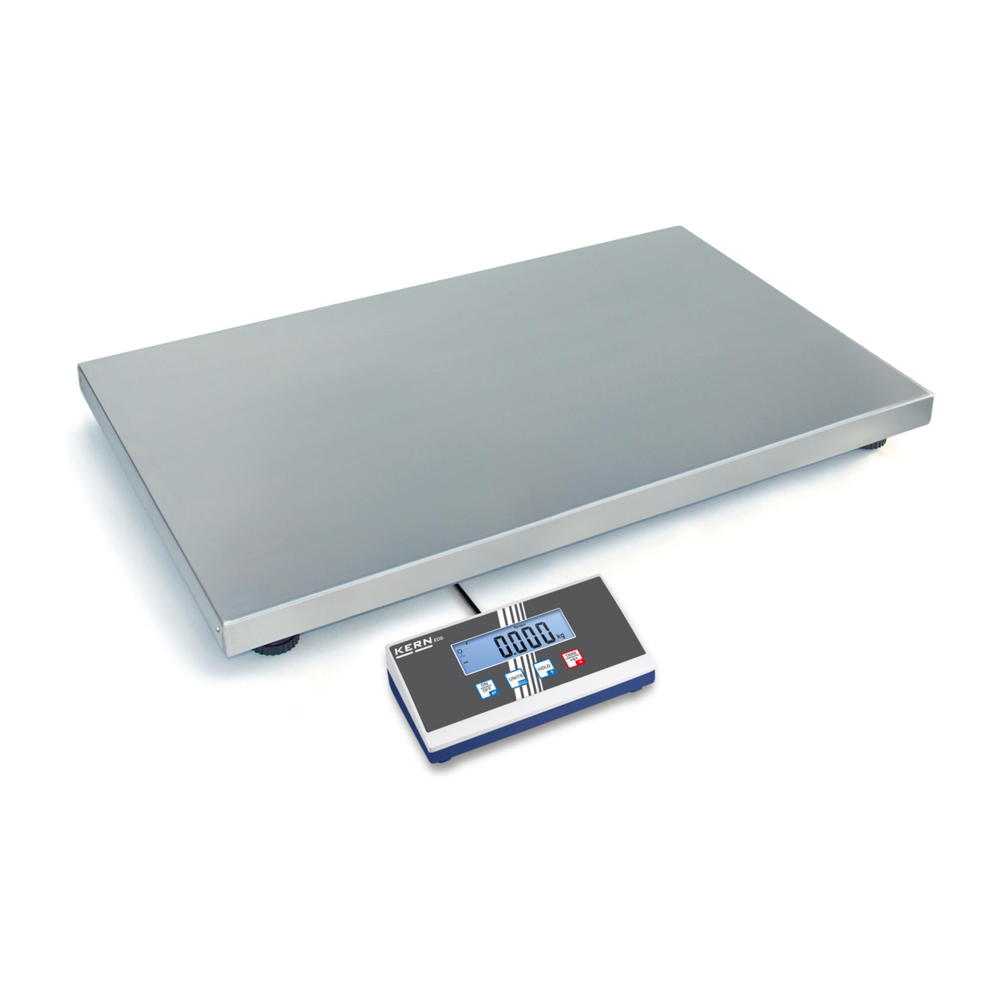 Kern Paketwaage EOB 300K100XL+C kalibriert, Wägebereich 300 kg, Ablesbarkeit 100 g ; KERN & Sohn)