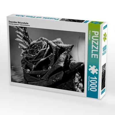 CALVENDO Puzzle Dezember Melancholie 1000 Teile Puzzle quer | 1000 Teile Lege-Größe 64 × 48 cm Foto-Puzzle für glückliche Stunden