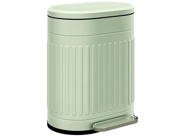 ComfortXL Mülleimer De-08944 20 L Treteimer mit Soft-Close Grün, Metall, 31.2x45x36.5 cm, Haushalt & Reinigung, Reinigung, Mülleimer & Abfallsammler