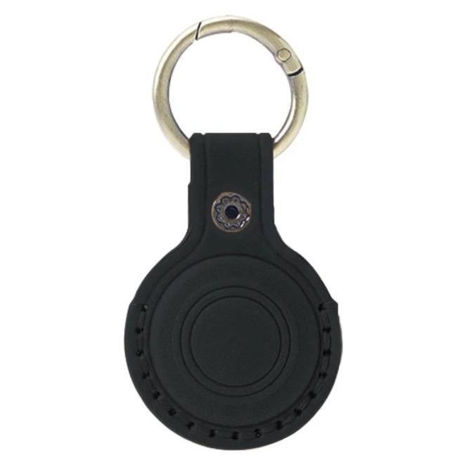 Mobile Origin AirTag Leather Keychain A6, black (MO-ALK-BLK)