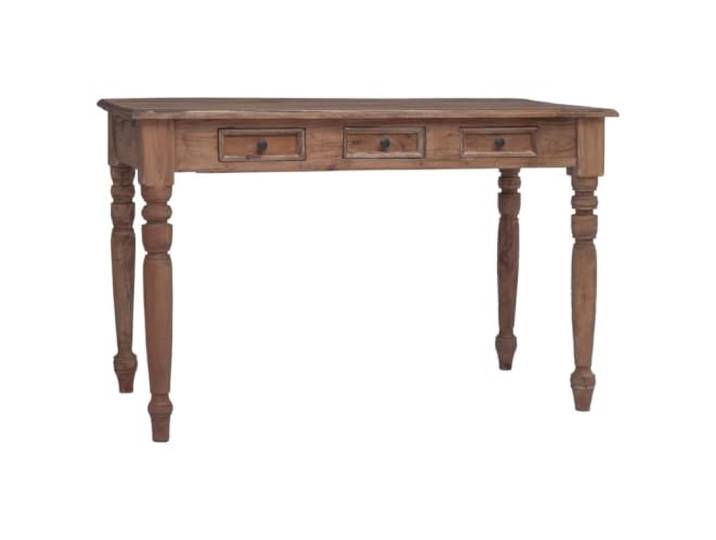 Schreibtisch mit 3 Schubladen 117x57x75 cm Altholz Massiv Massives Altholz,Teak,Mahagoni,Hartholz,rustikaler Charme,Beistelltisch,Konsolentisch,einfache Montage