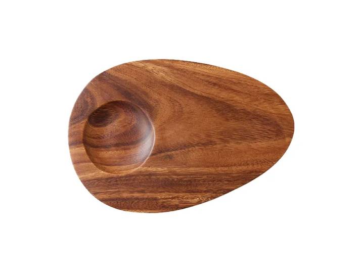HKliving HKliving serveerschaal Avocado Brown