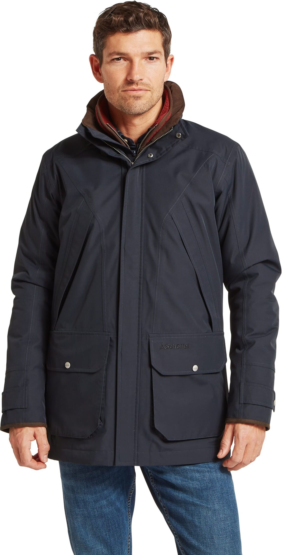 Schöffel Country Barrow Country Coat - Blue - Size 42 - Men