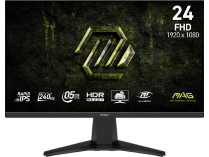 Msi - Ecran Pc Gamer Mag 245f X24 24 Full Hd 240hz Fast Ips 0,5 Ms Hdr