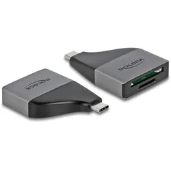 DeLOCK USB Type-C Card Reader für SD / MMC + Micro SD Speicherkarten – kompaktes Design