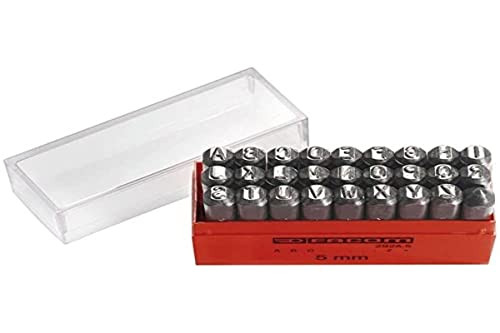 Facom 27-delige stempelset met letters A-Z en punten, 4 mm