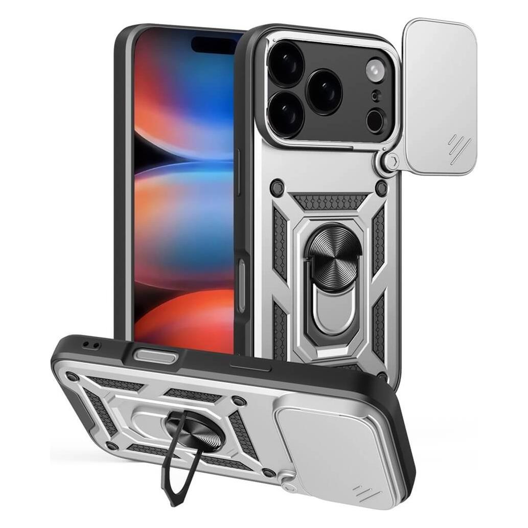 Cover-Discount iPhone 18 Pro / iPhone 17 Pro - Armor Case mit Kickstand (Apple iPhone 17 Pro, Apple iPhone 18 Pro) (78133276)