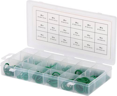 KS Tools Sortiment O-Ringe für Klima, HNBR, 270-tlg 970.0340