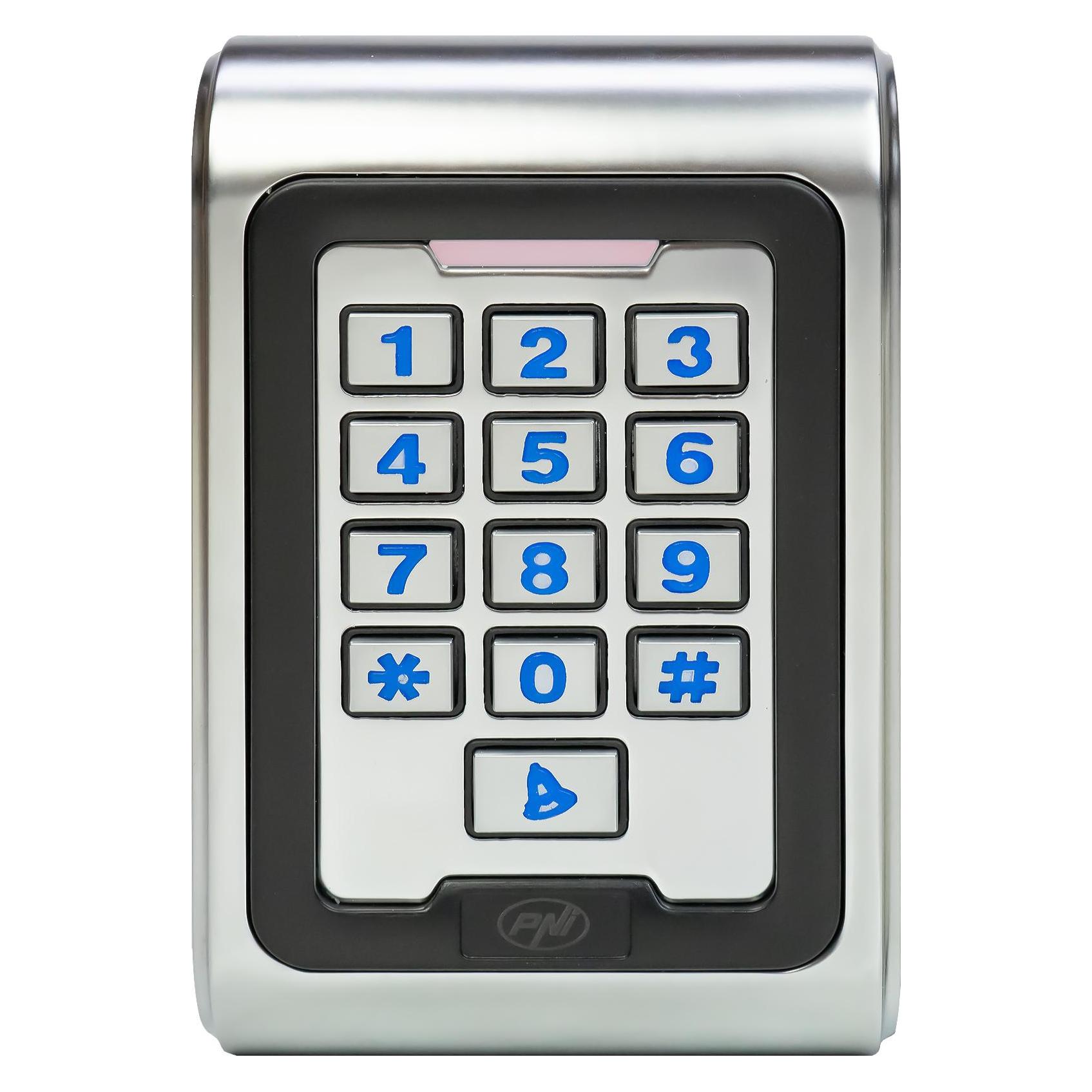PNI Zutrittskontrolltastatur DK220, eigenständig, aussen und innen, IP65, mit 2 Relais (43697941)