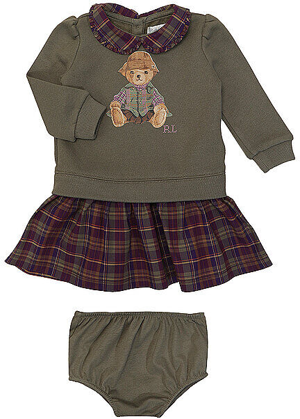 POLO RALPH LAUREN Baby Mädchen Kleid olive   86 86