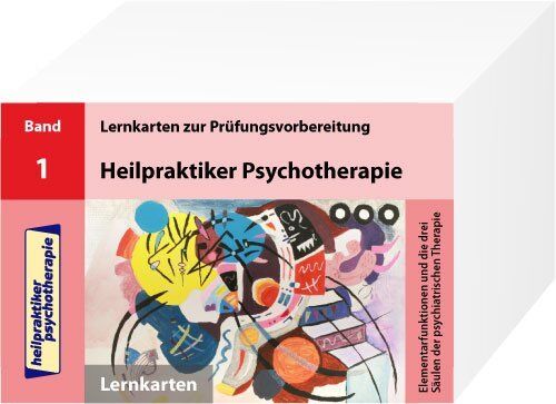 Marcus Mery - Heilpraktiker Psychotherapie. 200 Lernkarte 01. Elementarfunktionen und die drei Säulen der psychiatrischen Therapie: Mein Weg zum Heilpraktiker Psychotherapie in 6 Bänden - Preis vom 09.10.2026 07:28:09 h