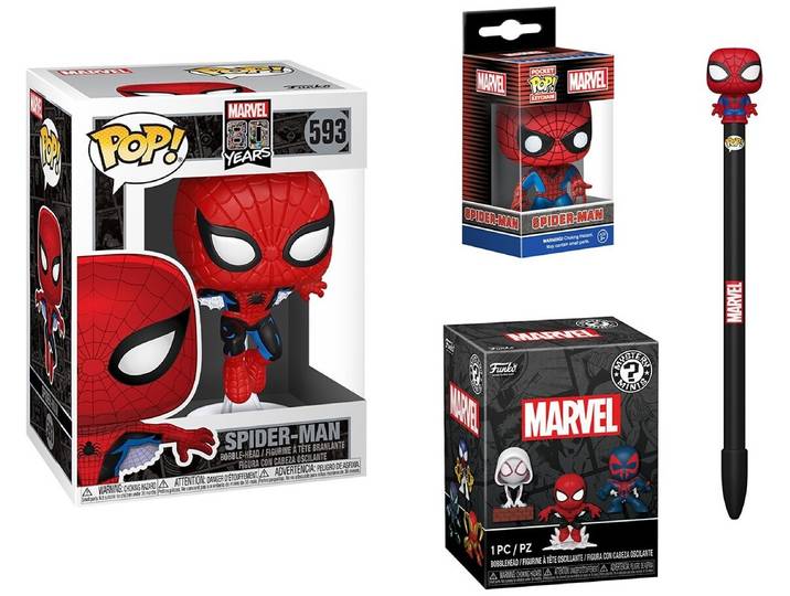 Funko Pop! Impulse Bundle: MC- Spider-Man4PK (Bf)