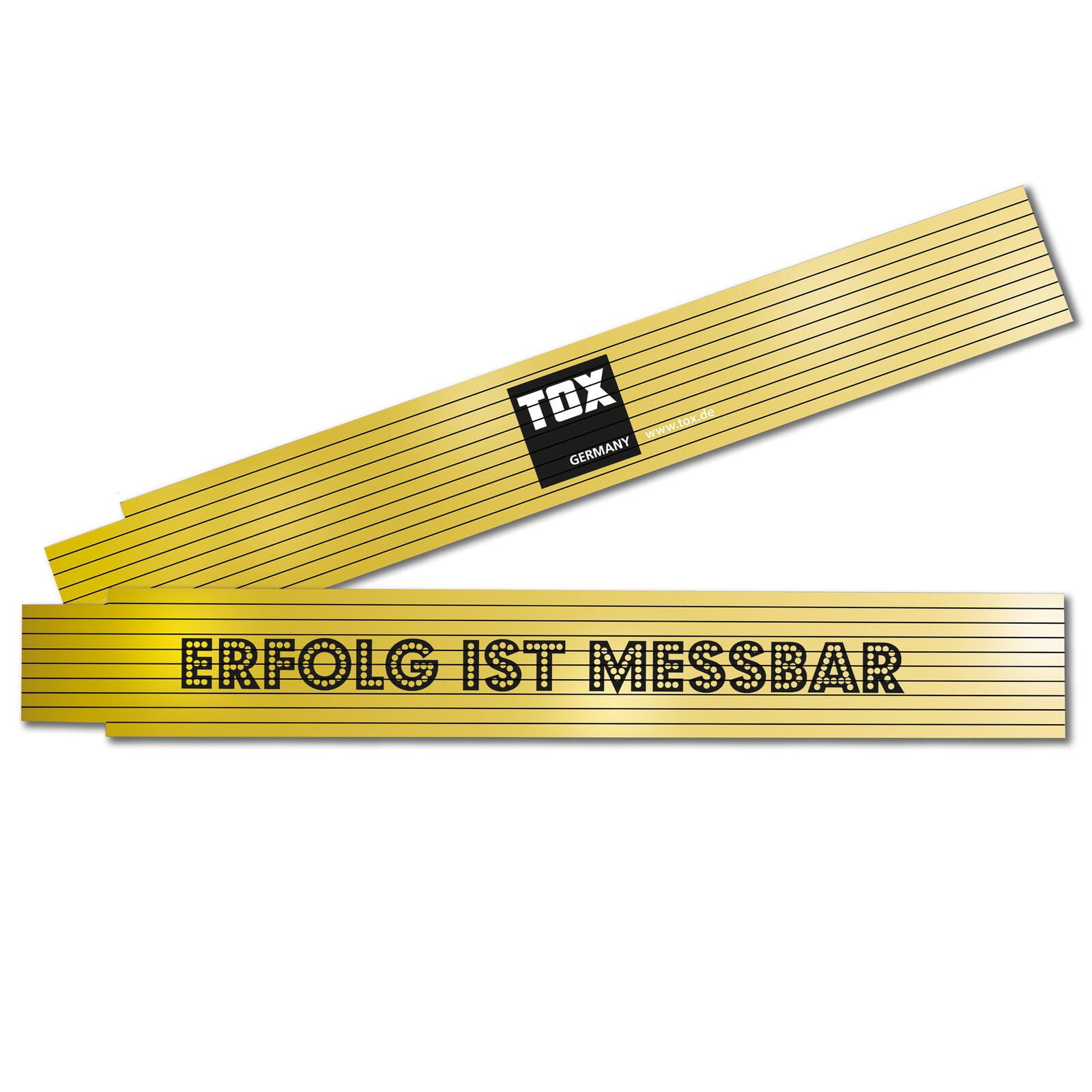 TOX Meterstab "ERFOLG IST MESSBAR" Holz 09969005/T