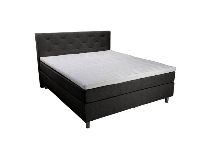 Boxspringbett Adriana-202, 180x200 cm, Byyu, inari grey-, HolzHolz/Textil
