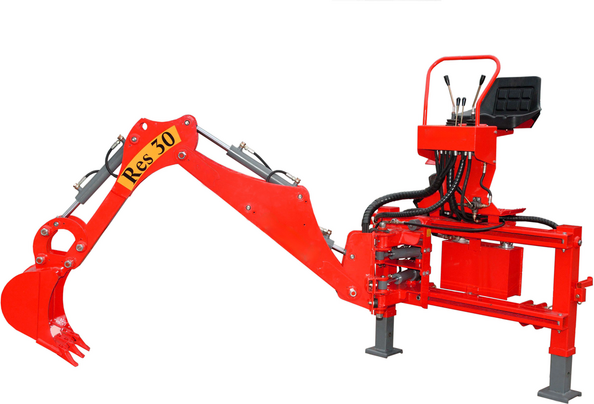 AgriEuro TOP-LINE Agrieuro Top Line RES30 - Pelle-rétro pour tracteur avec déplacement hydraulique
