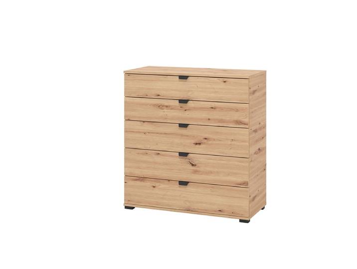 Kommode DUERO 5 Schubladen 40x90x95cm artisan eiche melamin