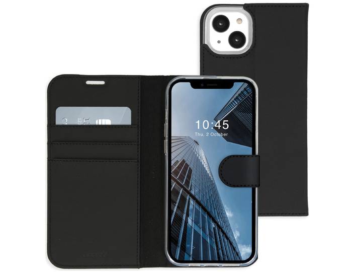 Accezz Wallet Case voor Apple iPhone 14 Plus Telefoonhoesje Zwart