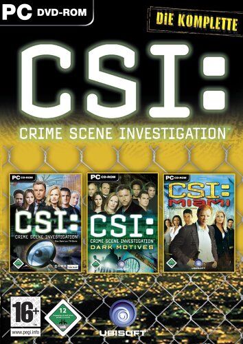 Ubisoft - Die komplette CSI (Triple Pack) (DVD-ROM) - Preis vom 11.10.2026 03:10:56 h