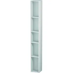 Duravit L-Cube Regalelement LC120608585 18x18x140cm, 5 Fächer, vertikal, weiß hochglanz