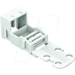 WAGO 221-512 - Befestigungsadapter, für 2-Leiter-Klemmen (4 mm2)