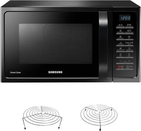Samsung MC28H5015AK Combimagnetron, 28 liter, 900 watt, met LED-display