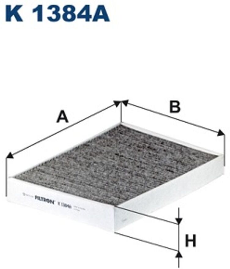 Innenraumluftfilter mit Aktivkohle FILTRON K 1384